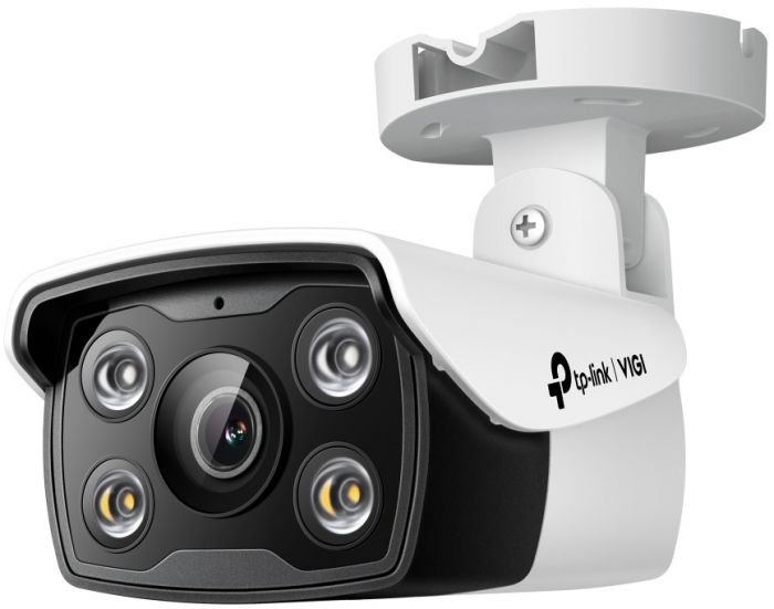 IP-Камера TP-LINK VIGI C340-4, PoE, 4Мп, 4 мм, H265+, IP66, Bullet, кольорове нічне бачення, зовнішня