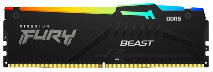 Пам'ять ПК Kingston DDR5 16GB 5600 Beast Black RGB