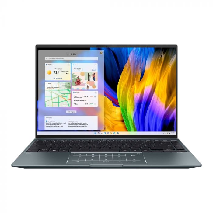 Ноутбук ASUS Zenbook 14X UX5401ZA-KP187 14" WQXGA IPS, Intel i7-12700H, 16GB, F512GB, UMA, NoOS, Сірий