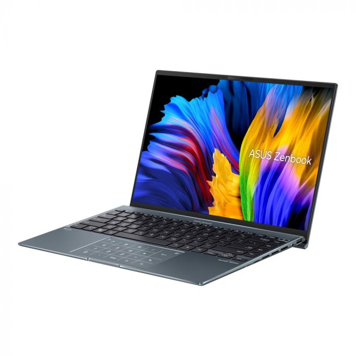 Ноутбук ASUS Zenbook 14X UX5401ZA-KP187 14" WQXGA IPS, Intel i7-12700H, 16GB, F512GB, UMA, NoOS, Сірий