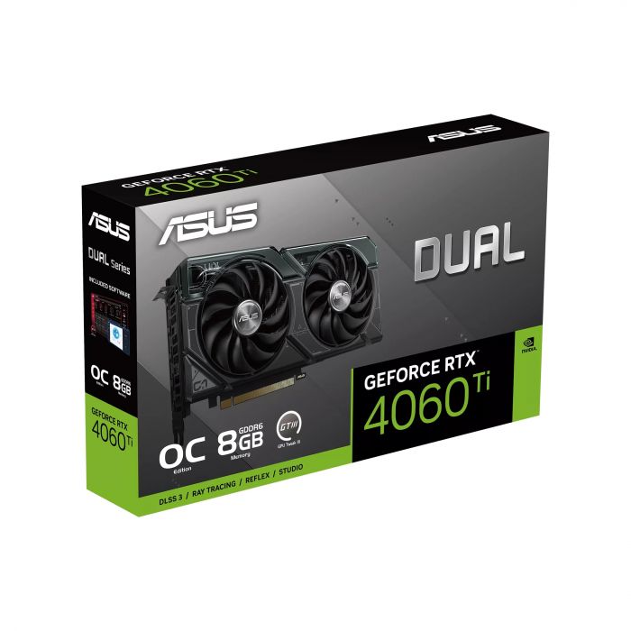 Відеокарта ASUS GeForce RTX 4060 Ti 8GB GDDR6X DUAL OC DUAL-RTX4060TI-O8G