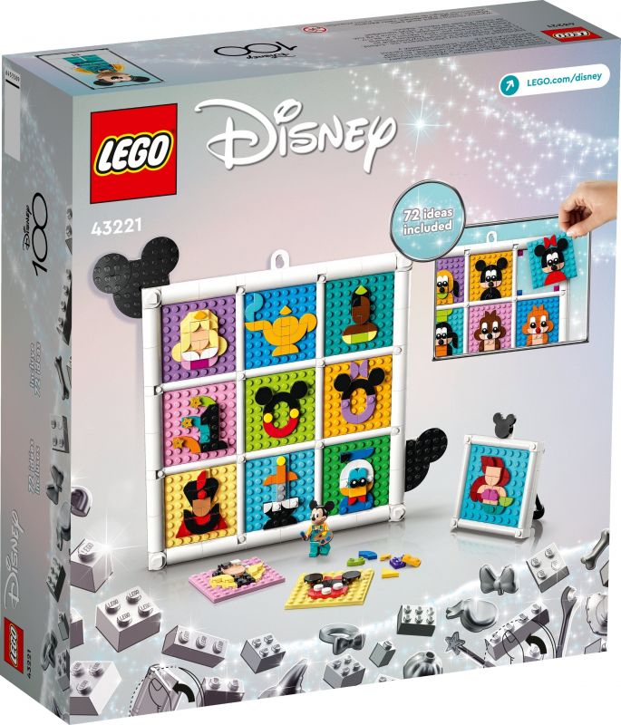 Конструктор LEGO Disney 100-та річниця мультиплікації Disney