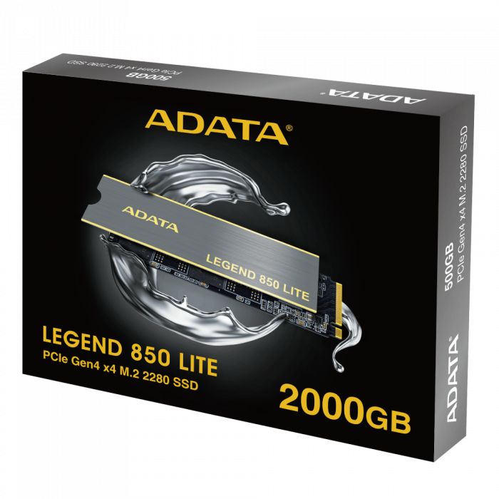 Накопичувач SSD ADATA M.2 2TB PCIe 4.0 LEGEND 850 Lite