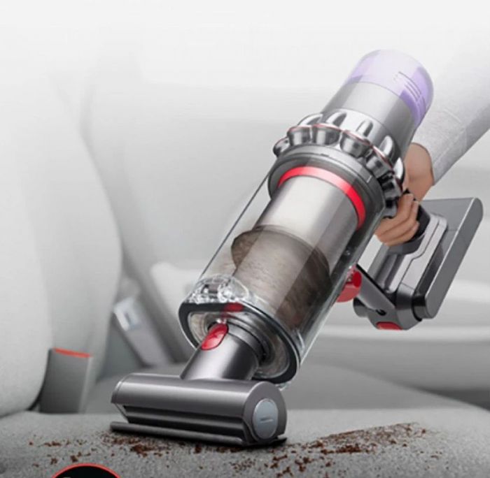 Пилосос DYSON безпровідний V11 SV28 Absolute Extra, 220Вт, конт пил -0,75л, автон. робота до 60хв, вага-3,05кг, HEPA, фіолетовий-синій, ДС419651-01