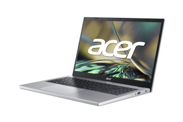 Ноутбук Acer Aspire 3 A315-24P 15.6" FHD IPS, AMD R3-7320U, 8GB, F256GB, UMA, Lin, сріблястий