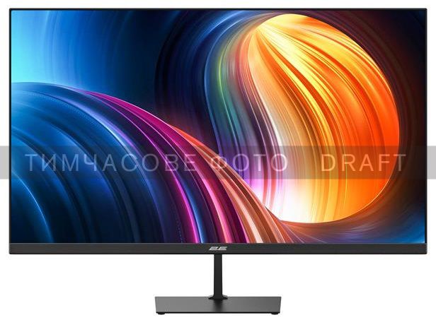 Монітор 2E E2723B D-Sub, HDMI, Audio, VA, 75Hz, 100Hz, FreeSync