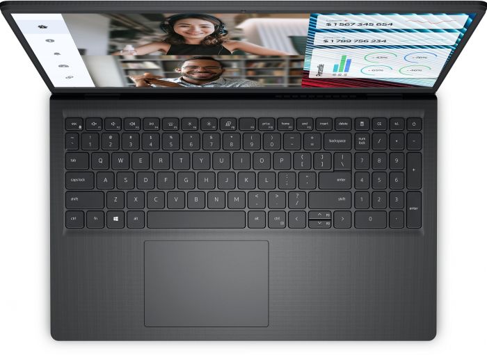 Ноутбук Dell Vostro 3520 15.6" FHD AG, Intel i5-1135G7, 8GB, F256GB, UMA, Lin, чорний