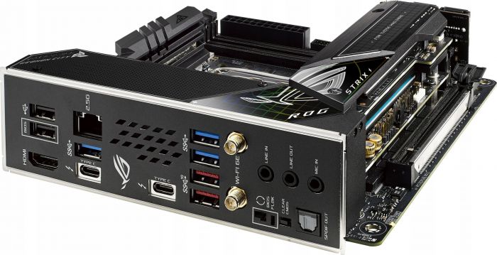 Материнcька плата ASUS ROG STRIX Z690-I GAMING WIFI s1700 Z690 2xDDR5 M.2 HDMI Wi-Fi BT mITX