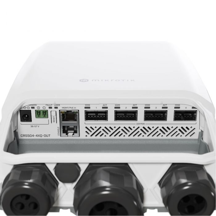 Комутатор MikroTik Cloud Router Switch CRS504-4XQ-OUT