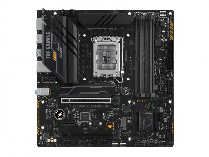 Материнcька плата ASUS TUF GAMING B760M-E D4 s1700 B760 4xDDR4 M.2 HDMI DP mATX