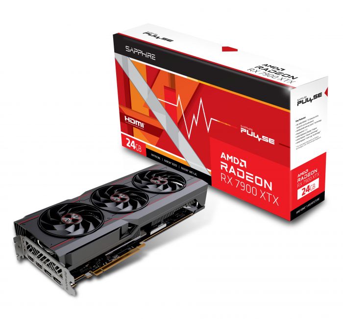 Відеокарта Sapphire Radeon RX 7900 XTX 24GB GDDR6 Pulse Gaming OC