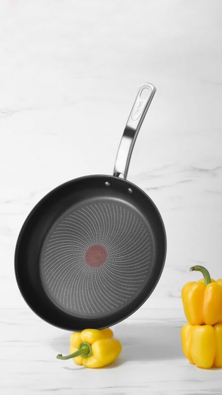 Сковорідка Tefal Intuition 28 cм, нержавіюча сталь