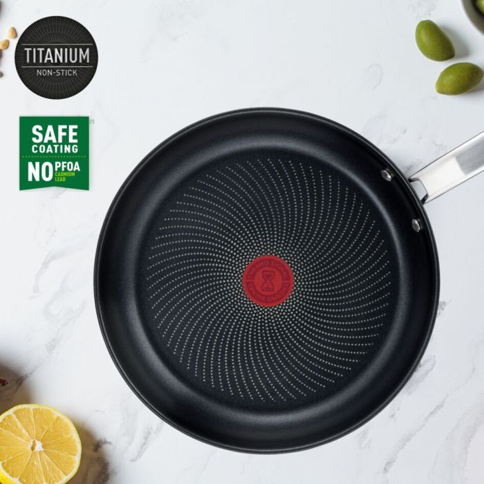 Сковорідка Tefal Intuition 28 cм, нержавіюча сталь