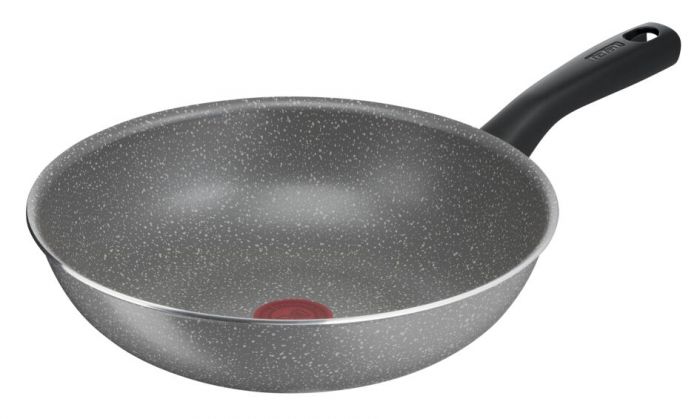 Сковорідка ВОК Tefal COOK NATURAL 28 см алюміній