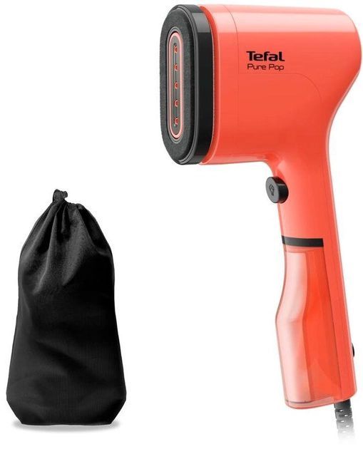 Відпарювач Tefal компактний PURE POP CORAL, 1300Вт, 70мл, постійна пара - 20гр, червоний