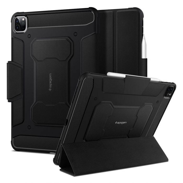 Чохол Spigen для Apple iPad Pro 11"(2022/2021/2020/2018) Rugged Armor Pro, Black