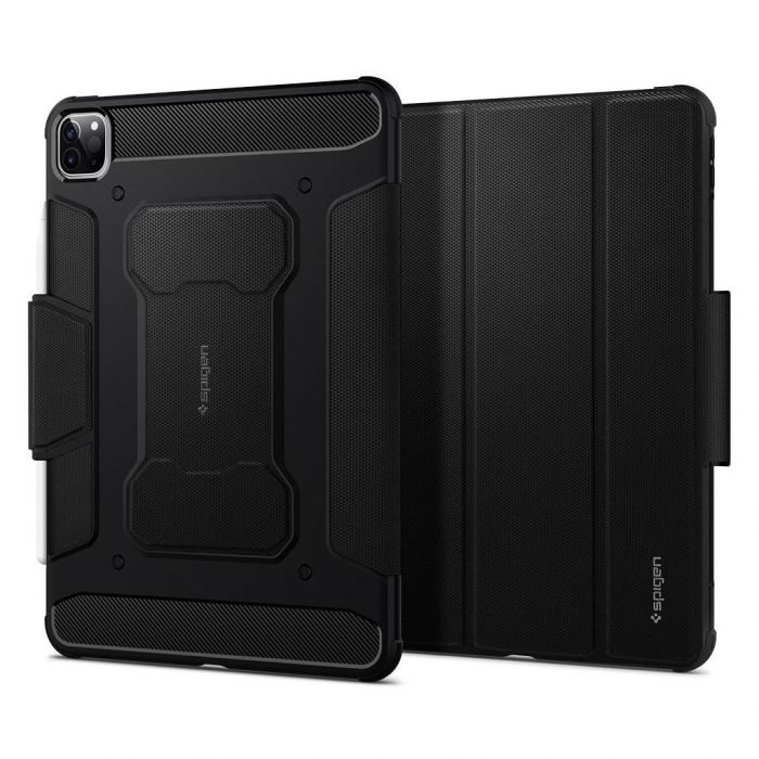 Чохол Spigen для Apple iPad Pro 11"(2022/2021/2020/2018) Rugged Armor Pro, Black