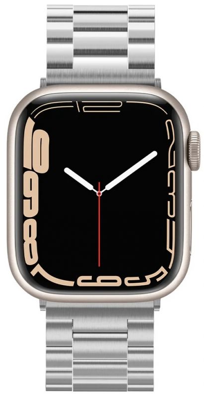 Ремінець Spigen для Apple Watch (45mm/44mm/42mm) Modern Fit, Silver