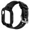 Чохол та ремінець 2в1 Spigen для Apple Watch 45mm/44mm Rugged Armor Pro, Black