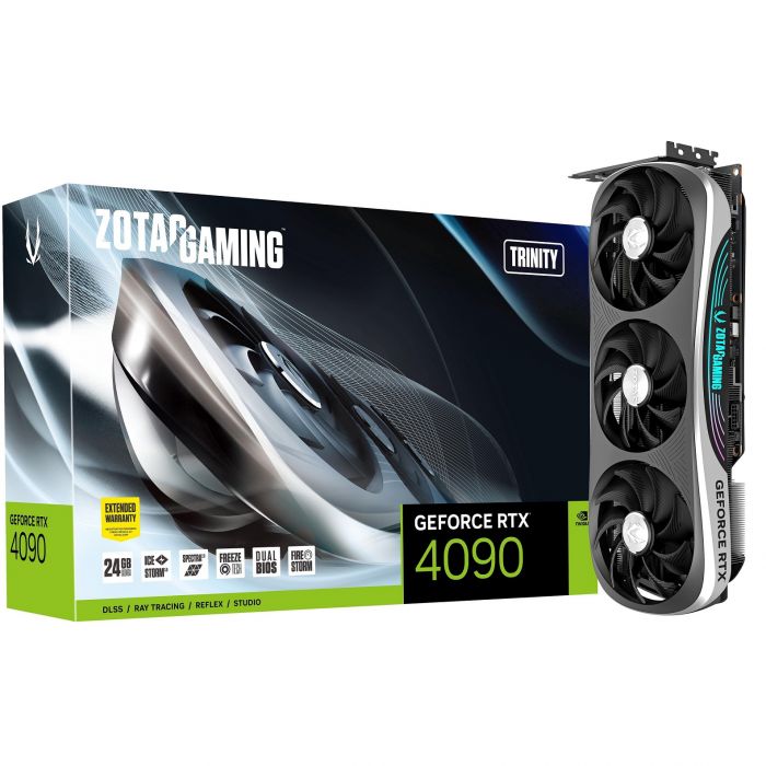 Відеокарта ZOTAC GeForce RTX 4090 24GB GDDR6X Trinity