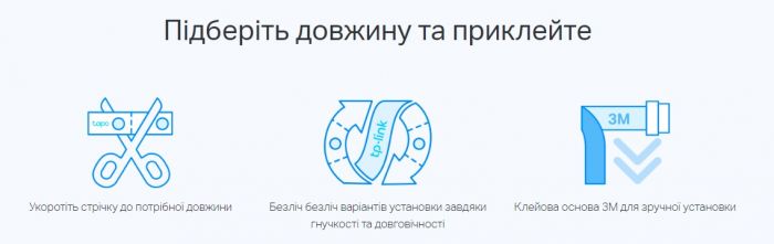 Розумна багатобарвна Wi-Fi стрічка TP-LINK TAPO L930-5