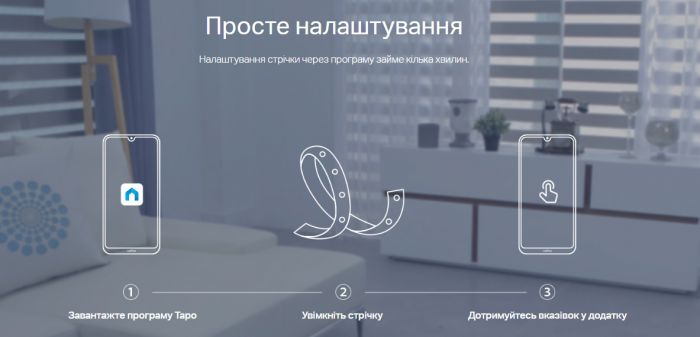 Розумна багатобарвна Wi-Fi стрічка TP-LINK TAPO L930-5