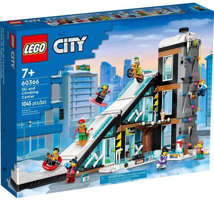 Конструктор LEGO City Гірськолижний і скелелазний цент