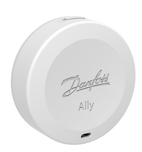 Кімнатний датчик Danfoss Ally Room Sensor, Zigbee, 1 x CR2450, білий