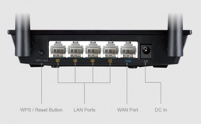 Маршрутизатор ASUS RT-N12E/C1 N300 1xFE WAN 4xFE LAN