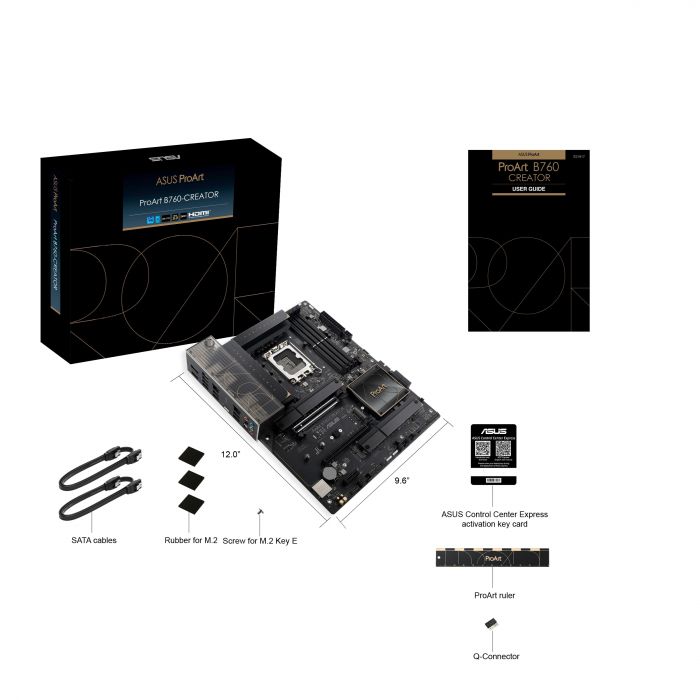 Материнcька плата ASUS PROART B760-CREATOR s1700 B760 4xDDR5 M.2 HDMI DP ATX