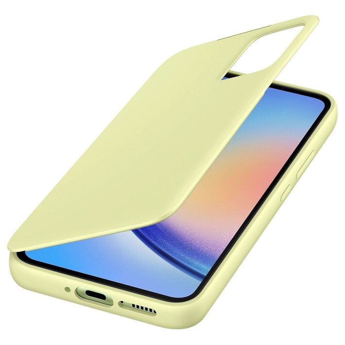 Чохол Samsung Smart View Wallet Case для смартфона Galaxy A34 (A346) Lime