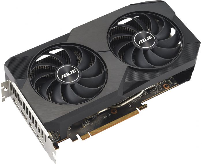 Відеокарта ASUS Radeon RX 7600 8GB GDDR6 DUAL OC V2 DUAL-RX7600-O8G-V2