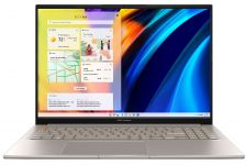 Ноутбук ASUS Vivobook S 16X S5602ZA-KV158 16" WQXGA IPS, Intel i7-12700H, 16GB, F1TB, UMA, NoOS, Сірий