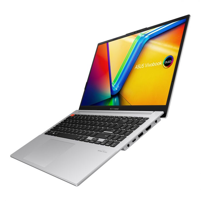 Ноутбук ASUS Vivobook S 15 K5504VN-L1033WS 15.6" FHD OLED, Intel i5-13500H, 16GB, F512GB, IntelA370M-4, Win11, Сріблястий