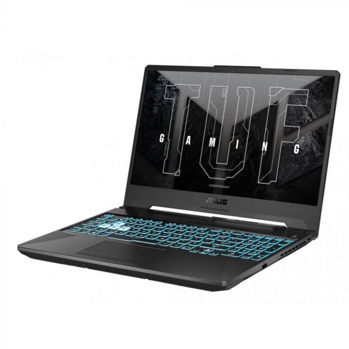 Ноутбук ASUS TUF Gaming F15 FX506HC-HN001 15.6" FHD IPS, Intel i5-11400H, 8GB, F512GB, NVD3050-4, NoOS, Чорний