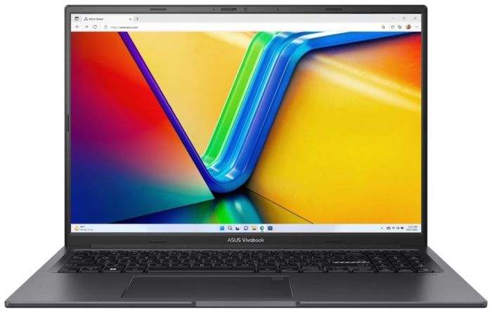 Ноутбук ASUS Vivobook 16X K3605VC-N1110 16" WUXGA IPS, Intel i5-13500H, 16GB, F512GB, NVD3050-4, NoOS, Чорний