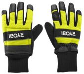 Рукавички для роботи з ланцюговою пилкою Ryobi RAC258MM, вологозахист, нар. М Рукавички для роботи з ланцюговою пилкою Ryobi RAC258MM, вологозахист, нар. М