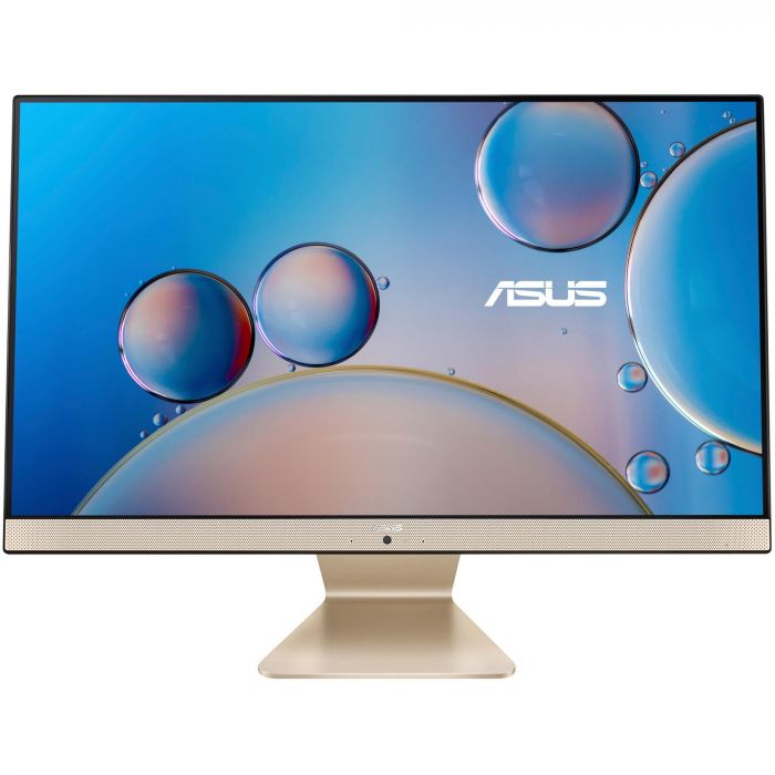 Персональний комп'ютер моноблок ASUS M3700WUAK-BA044M 27" FHD AG, AMD R5-5500U, 16GB, F512GB, UMA, WiFi, кл+м, без ОС, золотистий