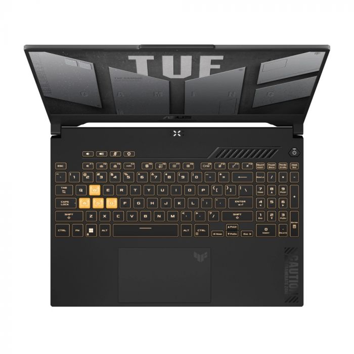 Ноутбук ASUS TUF Gaming F15 FX507ZV4-HQ039 15.6" WQHD IPS, Intel i7-12700H, 16GB, F512GB, NVD4060-8, NoOS, Сірий