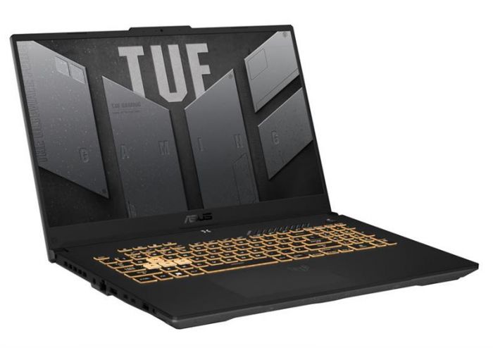 Ноутбук ASUS TUF Gaming F15 FX507ZV4-HQ039 15.6" WQHD IPS, Intel i7-12700H, 16GB, F512GB, NVD4060-8, NoOS, Сірий