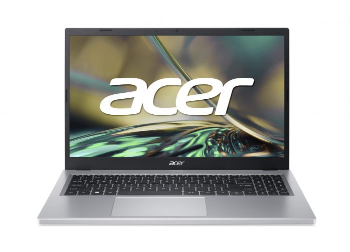 Ноутбук Acer Aspire 3 A315-510P 15.6" FHD IPS, Intel i3-N305, 16GB, F512GB, UMA, Lin, сріблястий