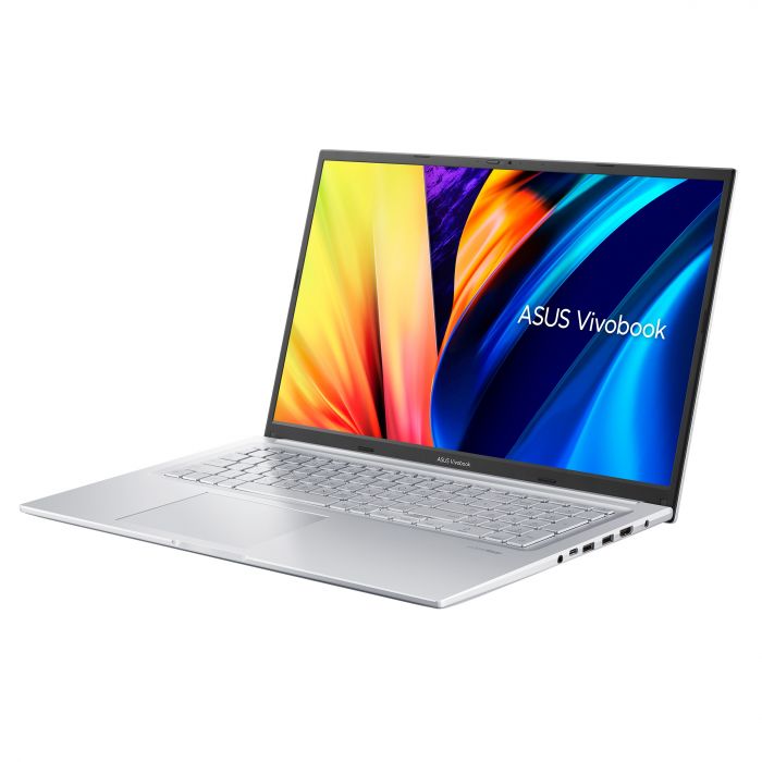 Ноутбук ASUS Vivobook 17X K1703ZA-AU062 17.3" FHD IPS, Intel i5-12500H, 16GB, F512GB, UMA, NoOS, Сріблястий