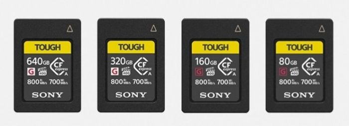 Карта пам'яті Sony CFexpress Type A 640GB R800/W700 Tough