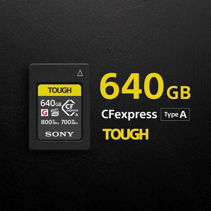 Карта пам'яті Sony CFexpress Type A 640GB R800/W700 Tough