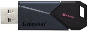 Накопичувач Kingston   64GB USB 3.2 Type-A Gen1 DT Exodia Onyx