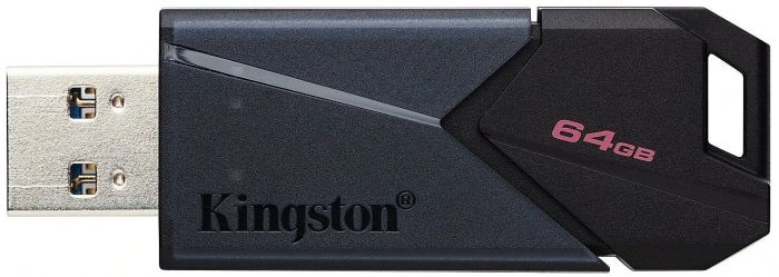 Накопичувач Kingston   64GB USB 3.2 Type-A Gen1 DT Exodia Onyx