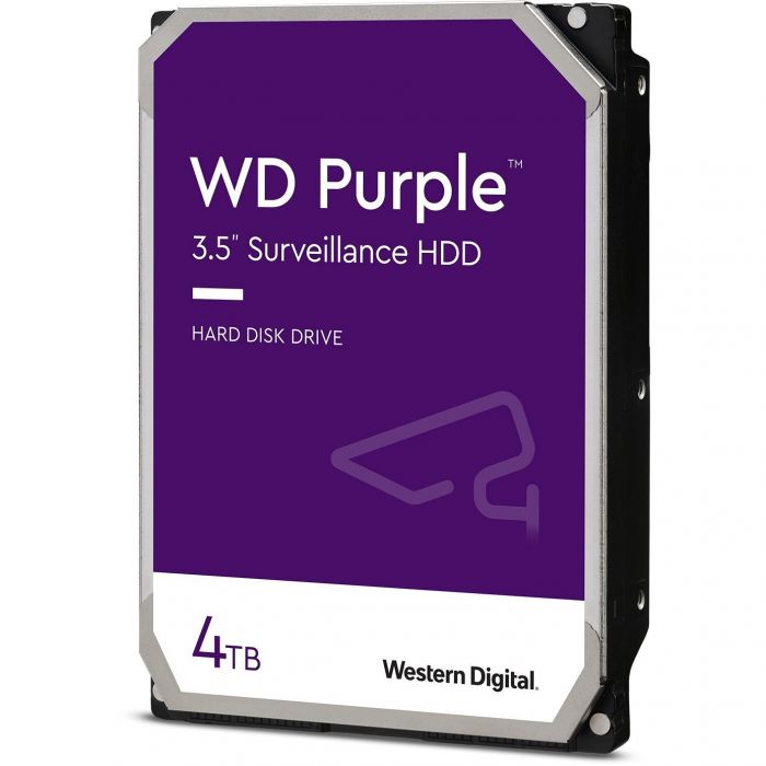 Жорсткий диск WD  4TB 3.5" 256MB SATA Purple Surveillance