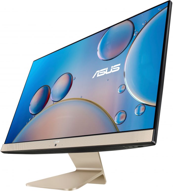 Персональний комп'ютер моноблок ASUS M3400WYAK-BA027M 23.8" FHD AG, AMD R7-5825U, 8GB, F512GB, UMA, WiFi, кл+м, без ОС, золотистий