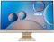 Персональний комп'ютер моноблок ASUS M3700WYAK-BA009M 27" FHD AG, AMD R5-5625U, 16GB, F512GB, UMA, WiFi,  кл+м, без ОС, золотистий