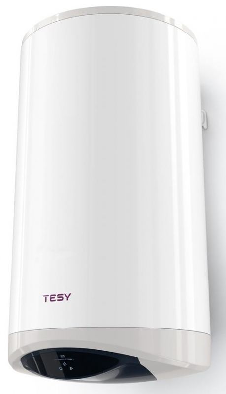 Водонагрівач електричний Tesy Modeco Cloud GCV 1004724D C22 ECW 100 л, 2.4 кВт, керамічний сухий тен, круглий, електронне керування, Wi-Fi, Болгарія, B